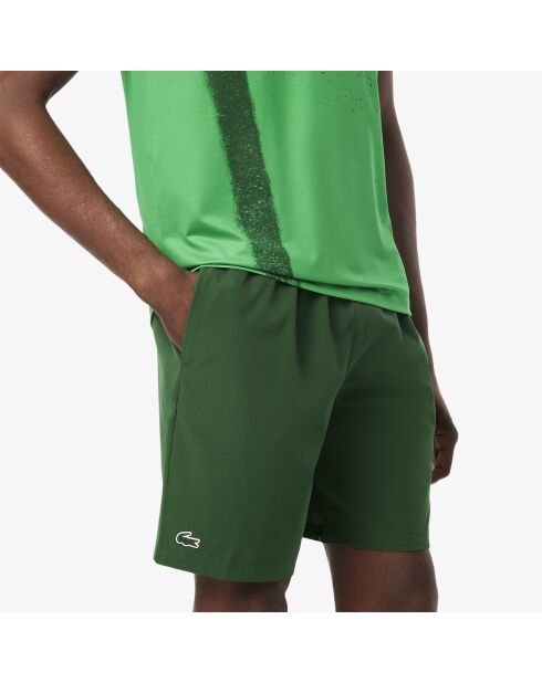 Tennis x Novak Djokovic groen/calathea korte broek