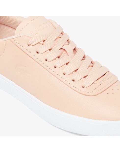 Sneakers Baseshot Evo aus hellrosa/weißem Leder