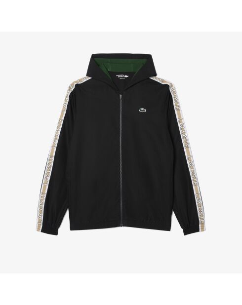 Ensemble survêtement Sport griffé noir/vert