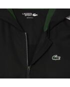 Ensemble survêtement Sport griffé noir/vert