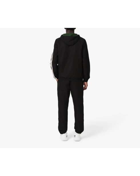 Ensemble survêtement Sport griffé noir/vert