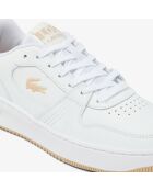 Sneakers L001 Set in pelle bianca/naturale