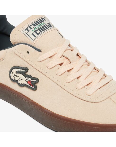 Baseshot sneakers van lichtroze/donker gomsuède