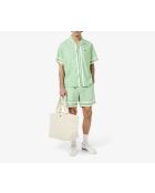 Lichtgewicht shorts met Liamon/Epicea-kristallijne monogramprint