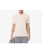 L.12.12 poloshirt met klassieke pasvorm en angora/latte-print