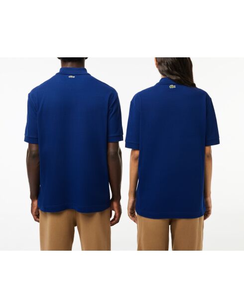 L.12.12 poloshirt met losse pasvorm van piquémethyleen