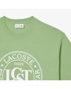 Locker geschnittenes T-Shirt aus dicker Baumwolle mit Liamone-Aufdruck