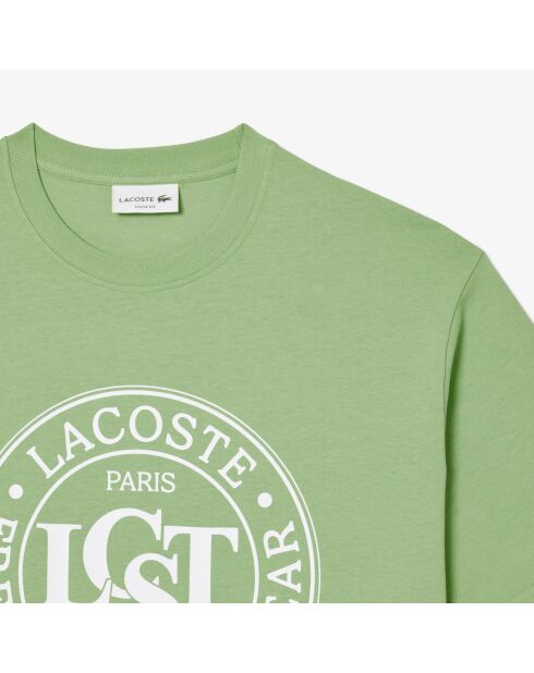 Locker geschnittenes T-Shirt aus dicker Baumwolle mit Liamone-Aufdruck