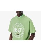 Locker geschnittenes T-Shirt aus dicker Baumwolle mit Liamone-Aufdruck