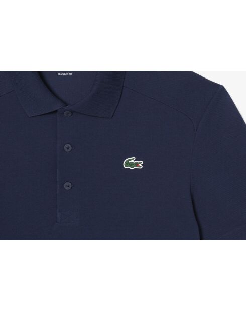 Petit Piqué golfpoloshirt met maritieme UV-bescherming