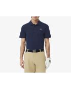 Petit Piqué Golf-Poloshirt mit marinen UV-Schutz