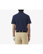 Petit Piqué Golf-Poloshirt mit marinen UV-Schutz