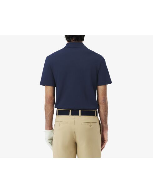 Petit Piqué golfpoloshirt met maritieme UV-bescherming