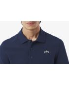Petit Piqué Golf-Poloshirt mit marinen UV-Schutz