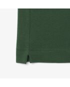 Polo L.12.12 classic fit blason brodé vert