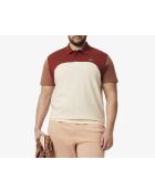 Polo L.12.12 Regular-Fit-Farbblock Lappland/Iberis-Piste