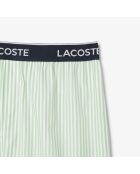 Liamon/wit gestreepte pyjamabroek van popeline met rechte pasvorm