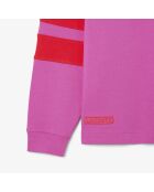 Polo Malva Rugby de corte clásico con bloques de colores