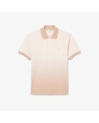 L.12.12 poloshirt met klassieke pasvorm en print in angora/latte-gradiënt