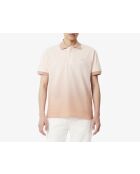 L.12.12 poloshirt met klassieke pasvorm en print in angora/latte-gradiënt