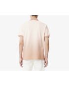 L.12.12 poloshirt met klassieke pasvorm en print in angora/latte-gradiënt