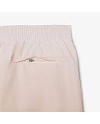 Korte zwemshort met latte/angora-gradiëntprint