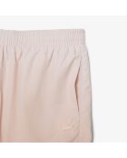 Korte zwemshort met latte/angora-gradiëntprint