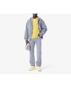 Chemise regular fit en lin jaune