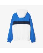 Ensemble survêtement Sport taffetas diamanté blanc/gitane-marine