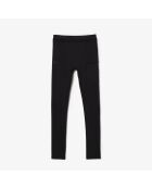 Schwarze Sportleggings aus recyceltem Polyester