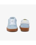 Baseshot sneakers van lichtblauw/gumsuède