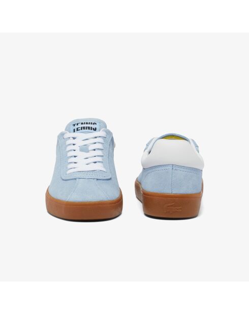 Baseshot sneakers van lichtblauw/gumsuède