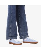 Baseshot sneakers van lichtblauw/gumsuède