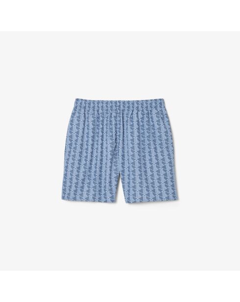 Traje de baño de longitud media con estampado de monogramas de Hawk/Panorama