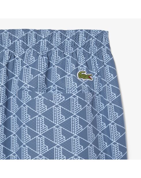 Traje de baño de longitud media con estampado de monogramas de Hawk/Panorama