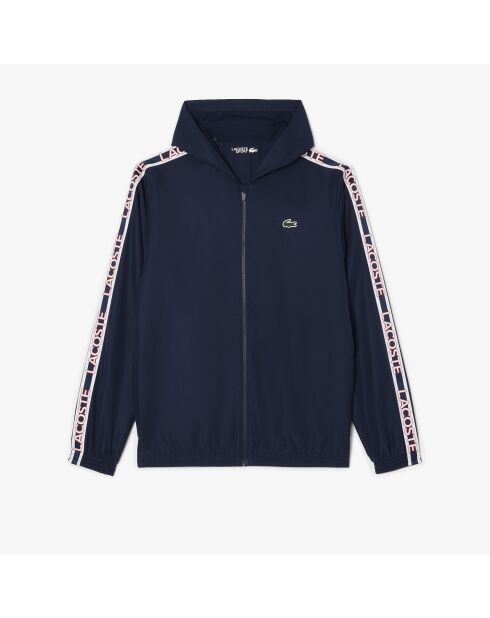 Ensemble survêtement Sport griffé marine/grenadine