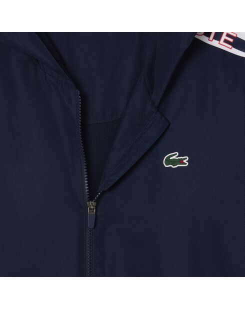 Ensemble survêtement Sport griffé marine/grenadine