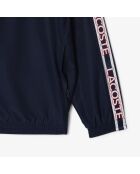 Ensemble survêtement Sport griffé marine/grenadine