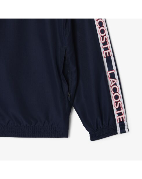 Ensemble survêtement Sport griffé marine/grenadine