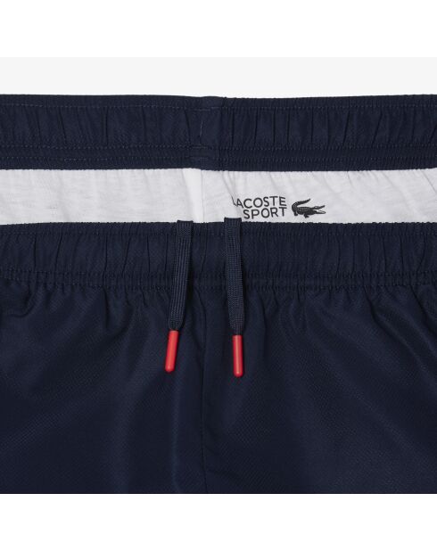 Ensemble survêtement Sport griffé marine/grenadine