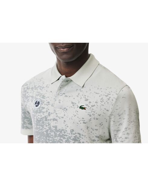 Polo Sport Slim Fit Roland-Garros Edition Nilgrün/Falke