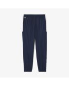 Pantalones deportivos azul marino/blanco