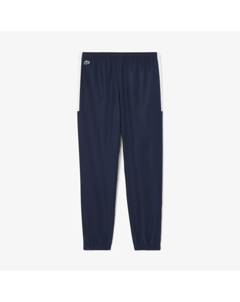 Pantalones deportivos azul marino/blanco