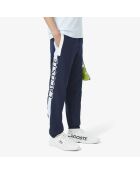 Pantalones deportivos azul marino/blanco