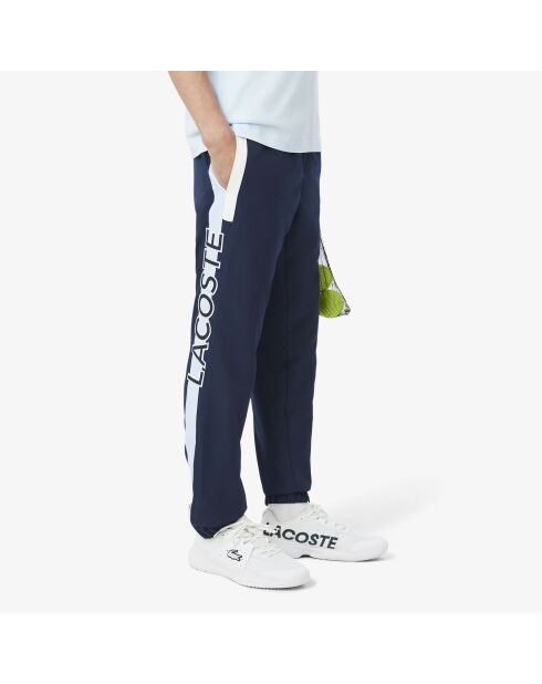 Pantalones deportivos azul marino/blanco