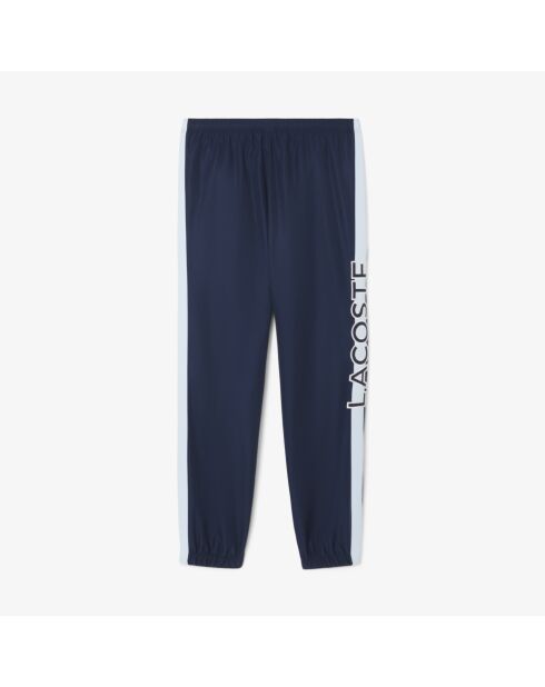 Pantalones deportivos azul marino/blanco