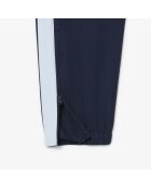 Pantalones deportivos azul marino/blanco