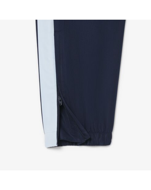 Pantalones deportivos azul marino/blanco