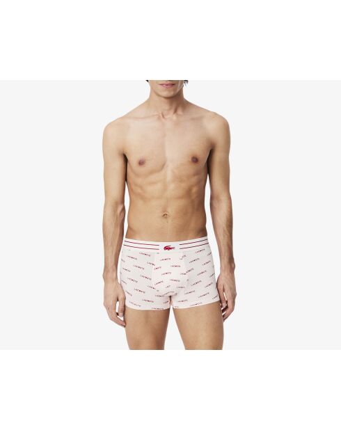 Lot de 3 boxers courts Saint-Valentin marine/eglantier/coccinel