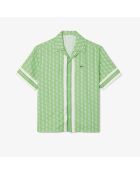 Liamone/Epicea-Cristallin hemd met rechte snit en monogram